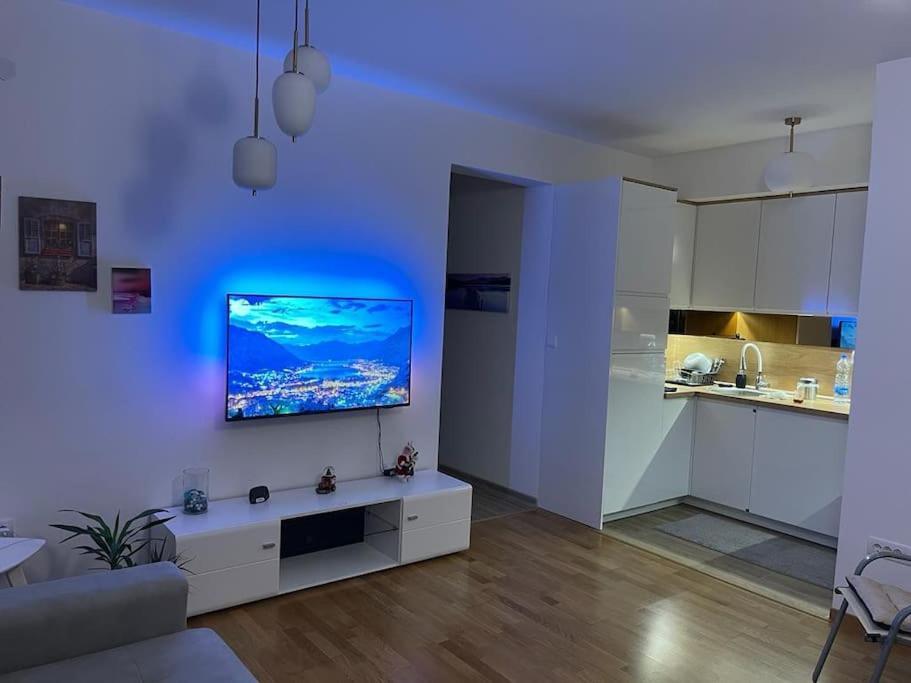Modern Seaside Apartment With Balcony Tale Apartment Kotor Kültér fotó